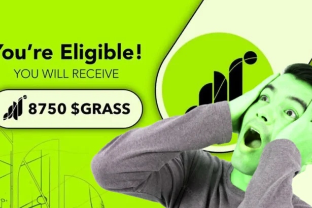 a guy surprised by Grass airdrop gearing up a free token airdrop, this article is a step by step on how to participate in grass free airdrop