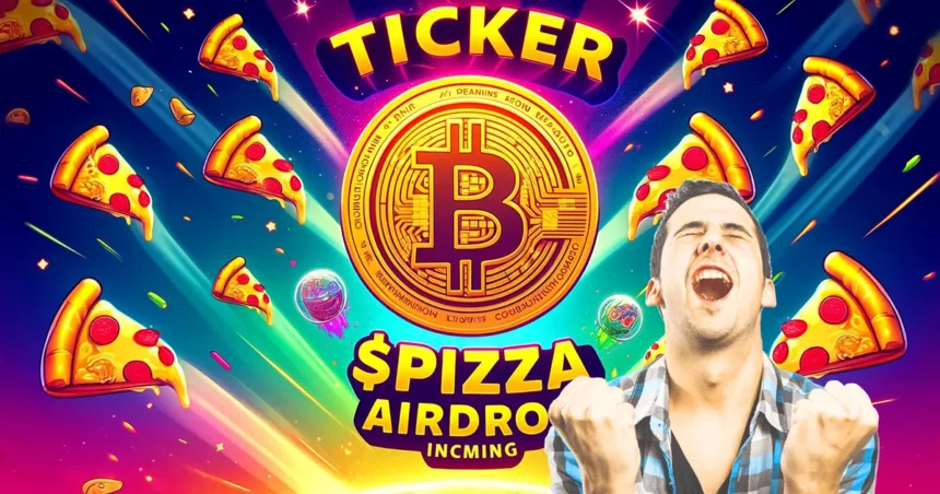 cover image of pizza airdrop on bitcoin by unisat