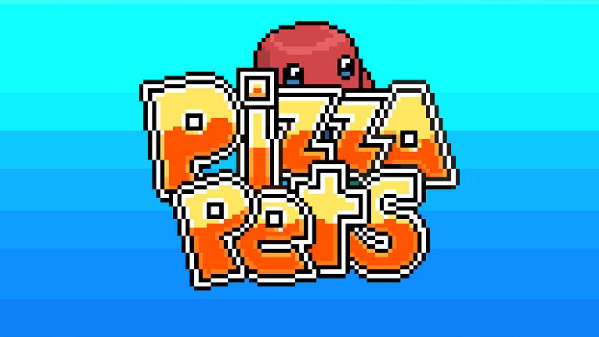 logo of pizza pets ordinals by pizza ninja on bitcoin
