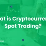 Image illustrating basic concept of spot trading in cryptocurrency markets