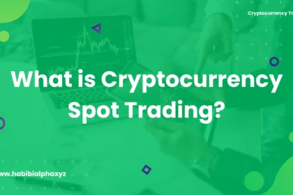 Image illustrating basic concept of spot trading in cryptocurrency markets